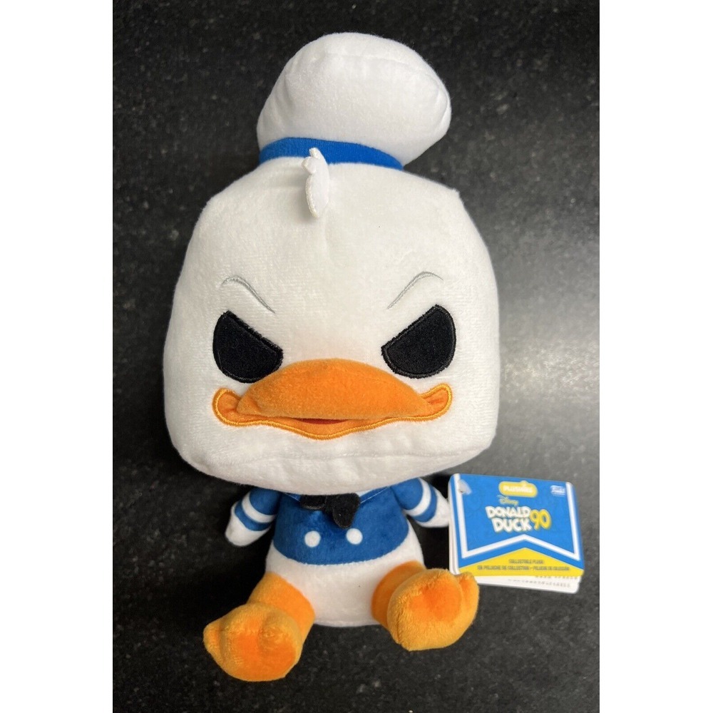 NWT Funko Pop! Plush: Donald Duck‎ 90th Anniversary - Angry Donald Duck, 7"